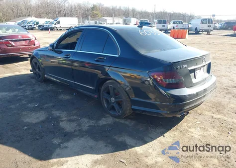 2011 Mercedes-Benz C 300 Sport 4Matic from USA, damaged, VIN WDDGF8BB1BR186033